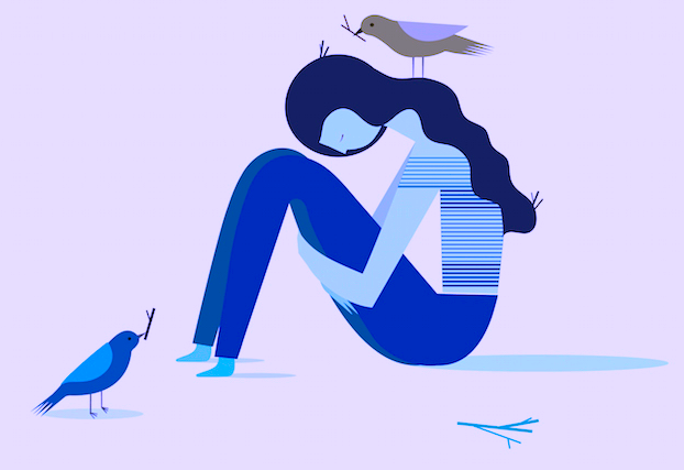 La depressione è vivere, in un corpo che combatte per sopravvivere, con una mente che cerca di morire.